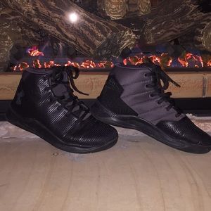 Size 3 Under Armour Steph Curry basketball shoes.